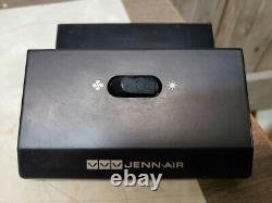 Jenn Air Range Fan/Light Switch 4 tab Black