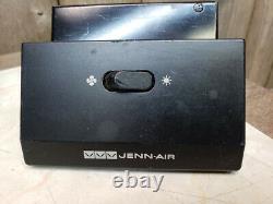 Jenn Air Range Fan/Light Switch 4 tab Black