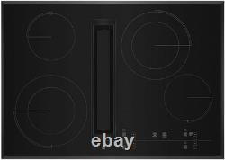 JennAir 30 4 Element Burners Oblivion Glass Surface Electric Cooktop JED4430KB