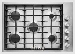 JennAir Euro-Style Series JGC7530BS 30 Gas Cooktop with 5 Sealed Burners