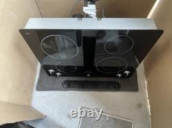 JennAir JED8430BDB 30 Electric Downdraft Cooktop 4-Burner Glass Ceramic Black