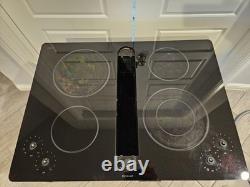 JennAir JED8430BDB Black 30 Downdraft Glass Top Cooktop Used, Tested Working