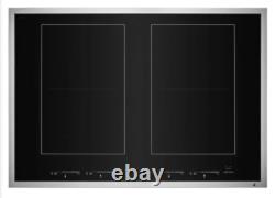 JennAir JIC4730HS 30 Induction Cooktop Black with Stainless Trim