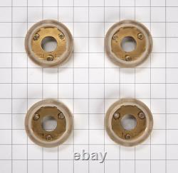 JennAir W11323068 Set of 4 Control Knob Bezels for Range Oven Brass NEW SEALED