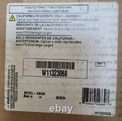 JennAir W11323068 Set of 4 Control Knob Bezels for Range Oven Brass NEW SEALED