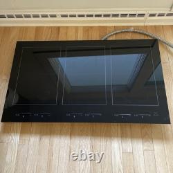 Jennair JIC4736HB 36 Oblivion Induction Glass Cooktop with 6 Burners