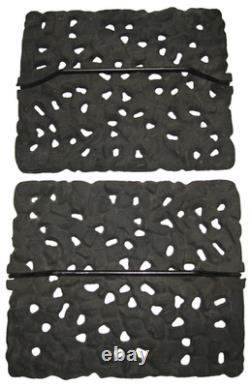 LKNU JENN-AIR Range Grill Set Electric Element 2-Grates 2 Lava Rock Plates