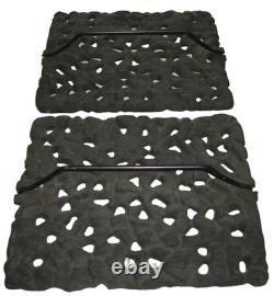 LKNU JENN-AIR Range Grill Set Electric Element 2-Grates 2 Lava Rock Plates