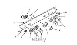 NEW! Jenn-Air Range Light Switch / Fan Switch OEM Part# W10259033 W10625029