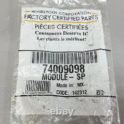 NEW Whirlpool 74009098 Spark Control Module For Certain Cooktop Ranges