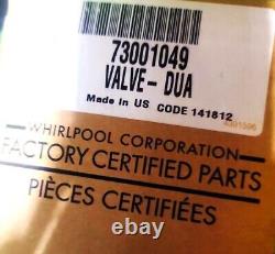 New Oven Gas Valve Part Number 73001049 Or Wp73001049 Ships Free Priority Mail