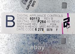 OEM Whirlpool Oven Control Board 8507P264-60 Same Day Ship & 60 Days Warranty