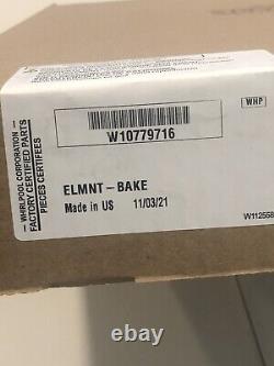 OEM Whirlpool W10779716 Bake Element in box Black
