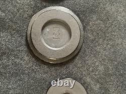 Open box Genuine JENN-AIR Burner Cap Set of 4. JGC9430ADS