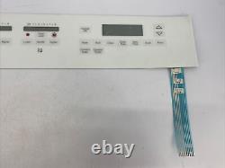 RARE OEM Maytag 74002171 Jenn Air Touchpad Oven Range White Switch Membrane