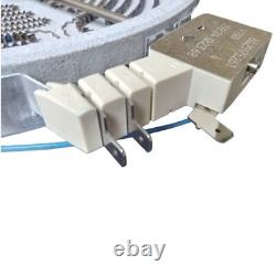 Radiant Burner Stove Element Eye for Whirlpool Range WPW10162365 W10823709