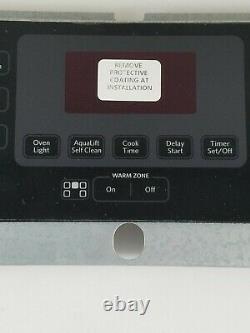 Touchpad Control Whirlpool KitchenAid Kenmore Range Membrane Switch W10324427