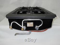 Used Jenn-air Left Side Dual Gas Burner Range Cartridge Came From Model Seg196-c