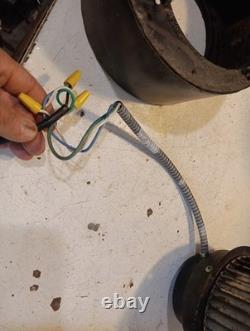 Vtg Jenn-Air Downdraft Electric Range Blower Squirrel Cage Fan, Motor & Housing