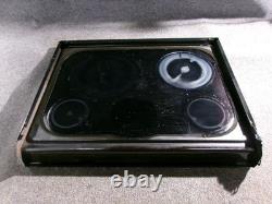 W10472035 Whirlpool Range Oven Main Top Glass Cooktop Black