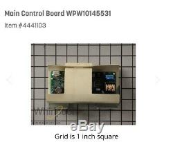WHIRL/JENN AIR MAIN CONTROL BOARD #W10145531 FOR RANGES, see pics