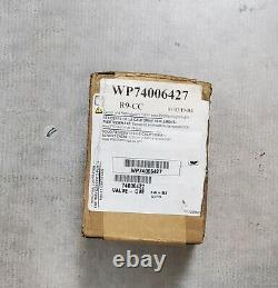 WP74006427 NEW OEM GENUINE WHIRLPOOL Range Gas Control Valve