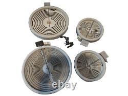 Whirlpool Oven Range Surface Element Set of 4 W11171119, 8273994, W11047722