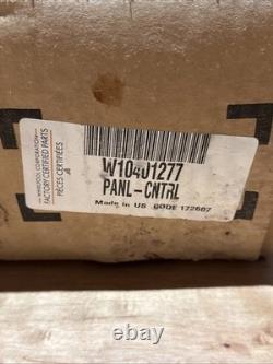 Whirlpool Range Control Panel, Stainless W10401277