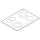 Whirlpool W10297305 Range Main Top (White) Genuine OEM part